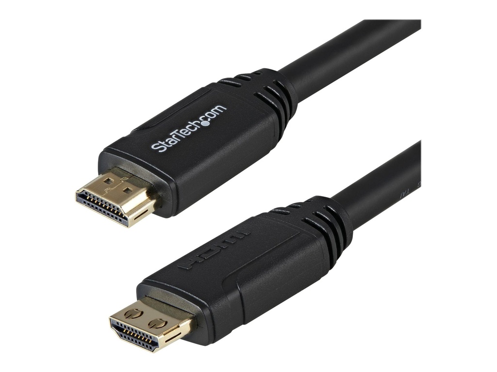 [P569-010-CERT] 4K HDMI Cable with Ethernet (M/M) - 4K 60 Hz, Gripping Connectors, 10 ft.
