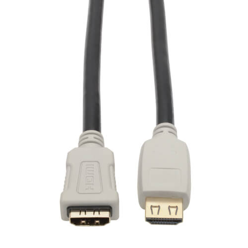 [P569-020-2B-MF] High-Speed HDMI Extension Cable (M/F) - 4K 60 Hz, HDR, 4:4:4, Gripping Connector, 20 ft.