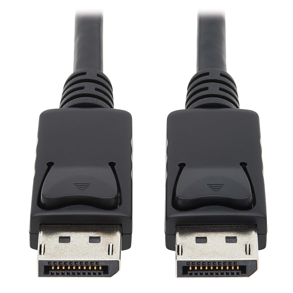 [P580-006] DisplayPort Cable with Latches, 4K @ 60 Hz, (M/M) 6 ft. (1.83 m)