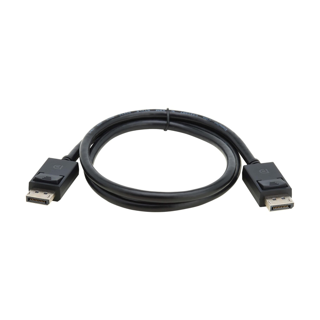 [P580-015-8K6] DisplayPort Cable with Latching Connectors (M/M), 8K 60 Hz, HDR, HBR3, 4:4:4, HDCP 2.2, 15 ft. (4.6 m), Black