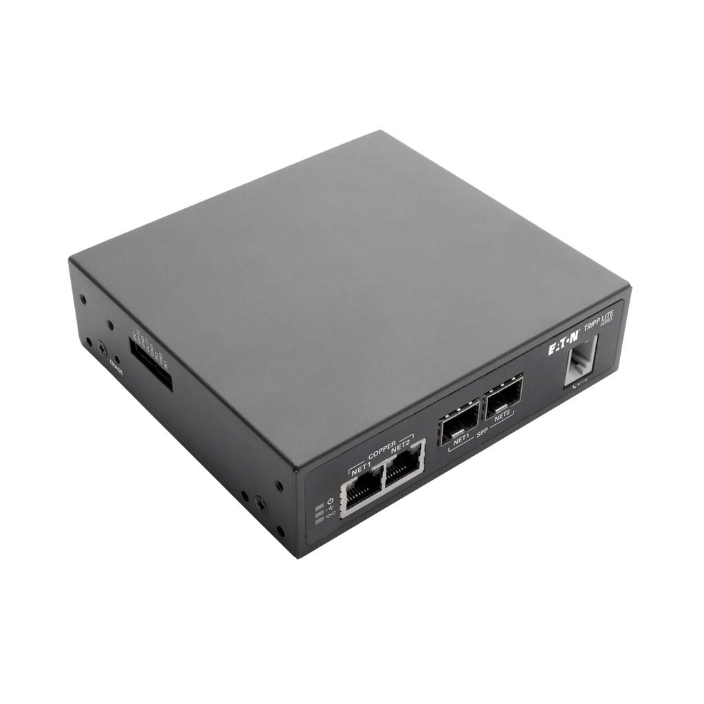 [B093-008-2E4U-M] 8-Port Console Server with Built-In Modem, Dual GbE NIC, 4Gb Flash and Dual SFP
