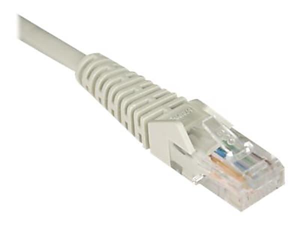 [N002-006-GY] Cat5e 350 MHz Molded (UTP) Ethernet Cable (RJ45 M/M), PoE - Gray, 6 ft. (1.83 m)