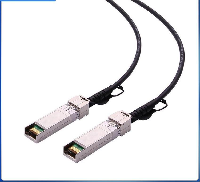 [N280-01M-BK] SFP+ 10Gbase-CU Passive Twinax Copper Cable, SFP-H10GB-CU1M Compatible, Black, 1M (3.28 ft.)