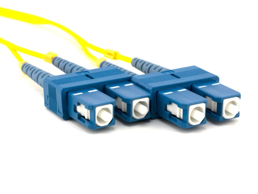 [N352-01M] Duplex Singlemode 9/125 Fiber Patch Cable (ST/ST), 1M (3 ft.)