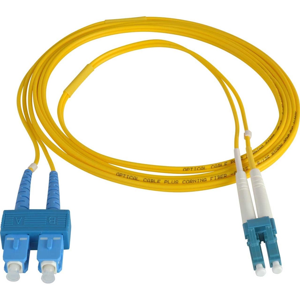 [N356-02M] Duplex Singlemode 9/125 Fiber Patch Cable (SC/SC), 2M (6 ft.)