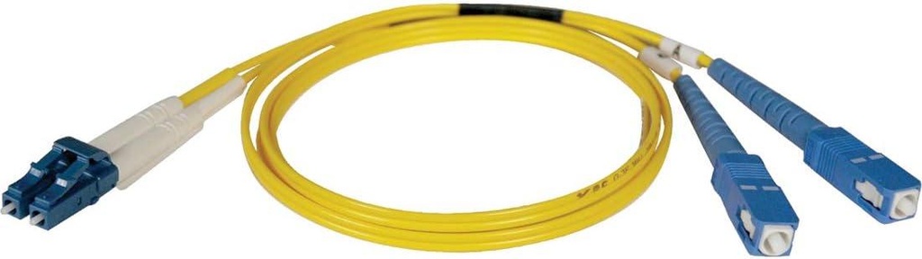Duplex Singlemode 9/125 Fiber Patch Cable (SC/SC), 15M (50 ft.)