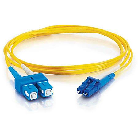 [N366-02M] Duplex Singlemode 9/125 Fiber Patch Cable (LC/SC), 2M (6 ft.)