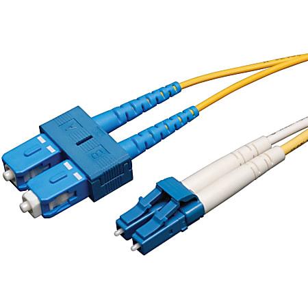[N366-03M] Duplex Singlemode 9/125 Fiber Patch Cable (LC/SC), 3M (10 ft.)