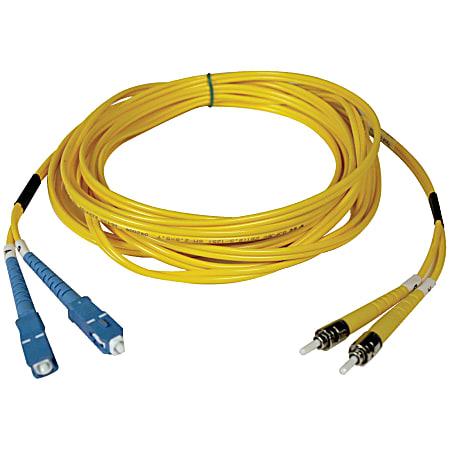 [N368-02M] Duplex Singlemode 9/125 Fiber Patch Cable (LC/ST), 2M (6 ft.)
