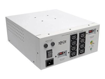 Isolator Series Dual-Voltage 115/230V 1800W 60601-1 Medical-Grade Isolation Transformer, C20 Inlet, 8 C13 Outlets