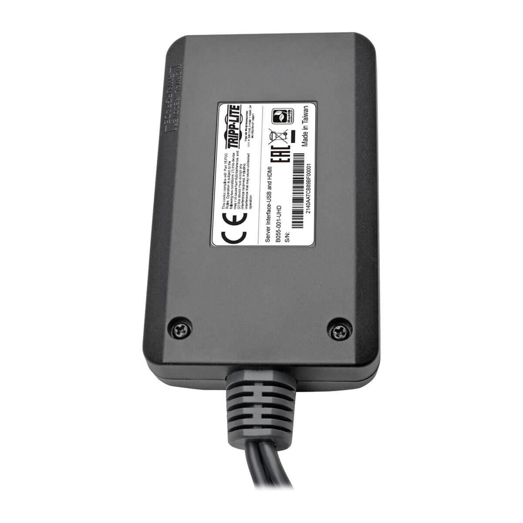 [B055-001-UHD] NetDirector HDMI USB Server Interface Unit with Virtual Media and CAC Support (B064-IPG Series), USB and HDMI