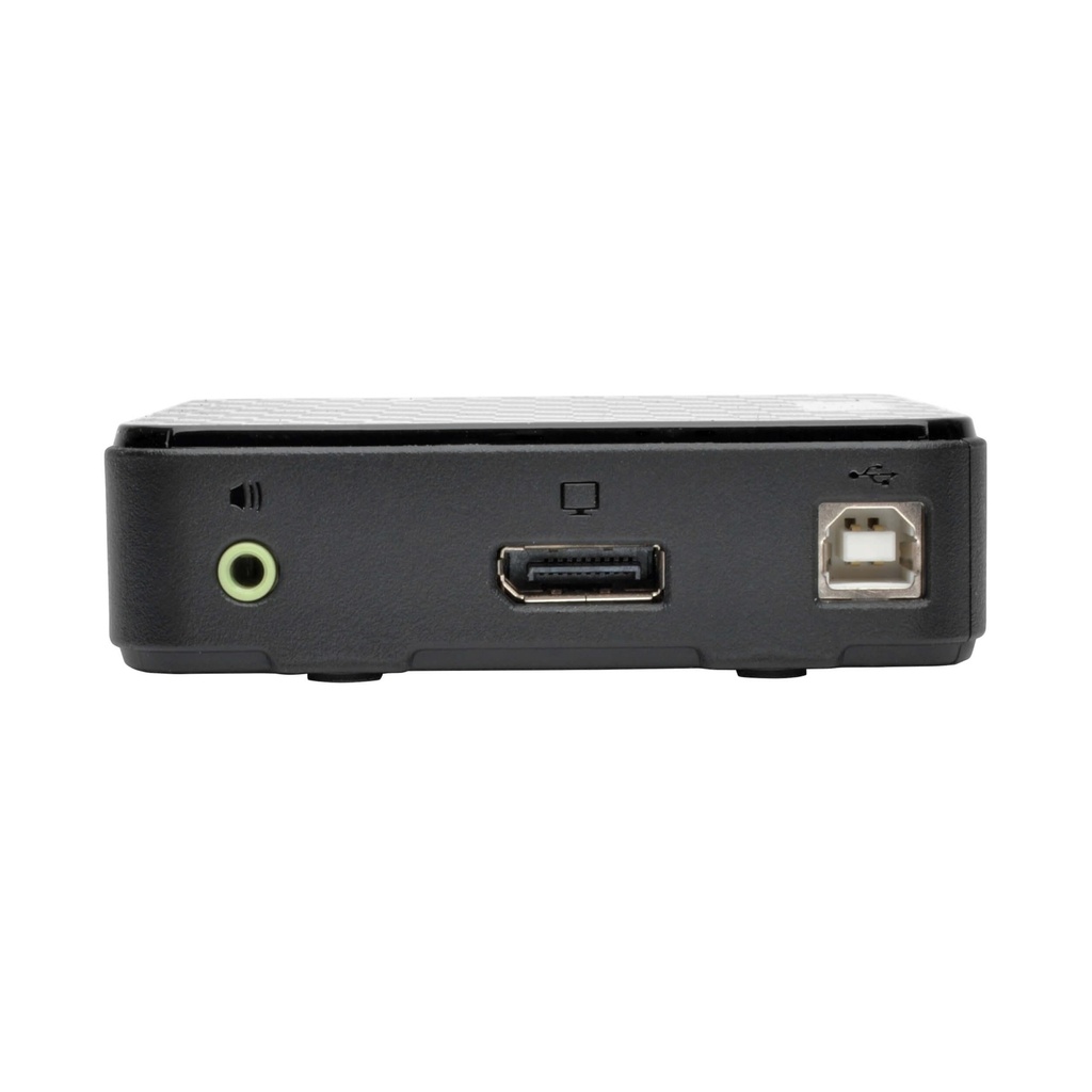 [B004-DP2UA2-K] 2-Port DisplayPort KVM Switch 4K 60 Hz with Audio, Cables and USB Peripheral Sharing