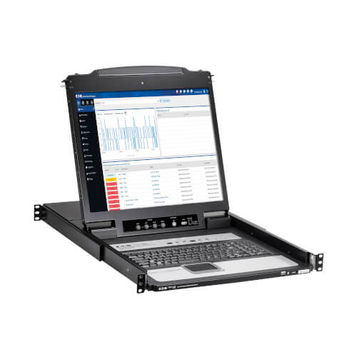 [B020-U16-19-IPF] 16Port IP KVM with 19" LCD Console, French version                               
