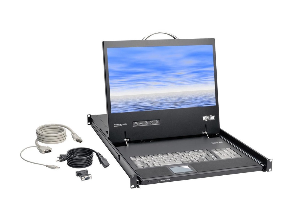 [B021-000-19] 1U Rack-Mount Console with 19-in. LCD