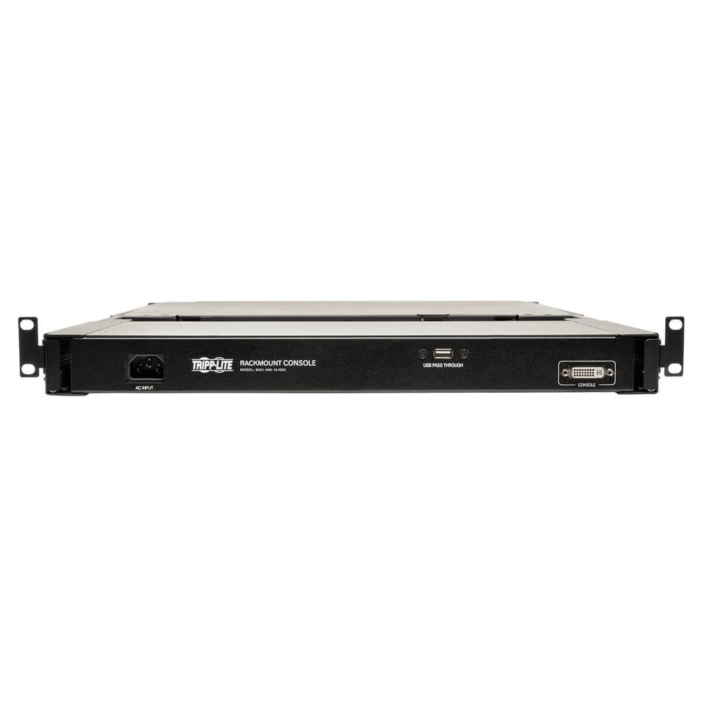 [B021-000-19-HD2] 1U Rack-Mount Console with 19 in. LCD, 1920 x 1080 (1080p), DVI or VGA Video, TAA