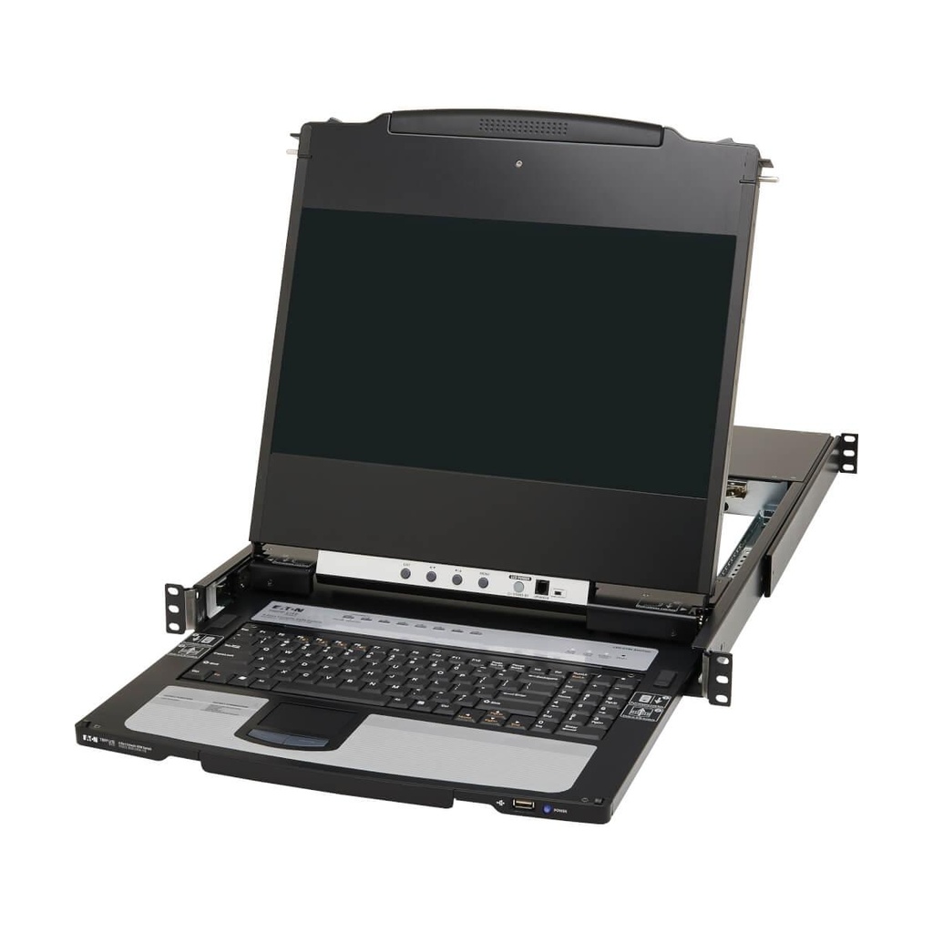 [B030-DP08-17D] 8-Port KVM Switch Console, DisplayPort , 17 in. LCD, 1U