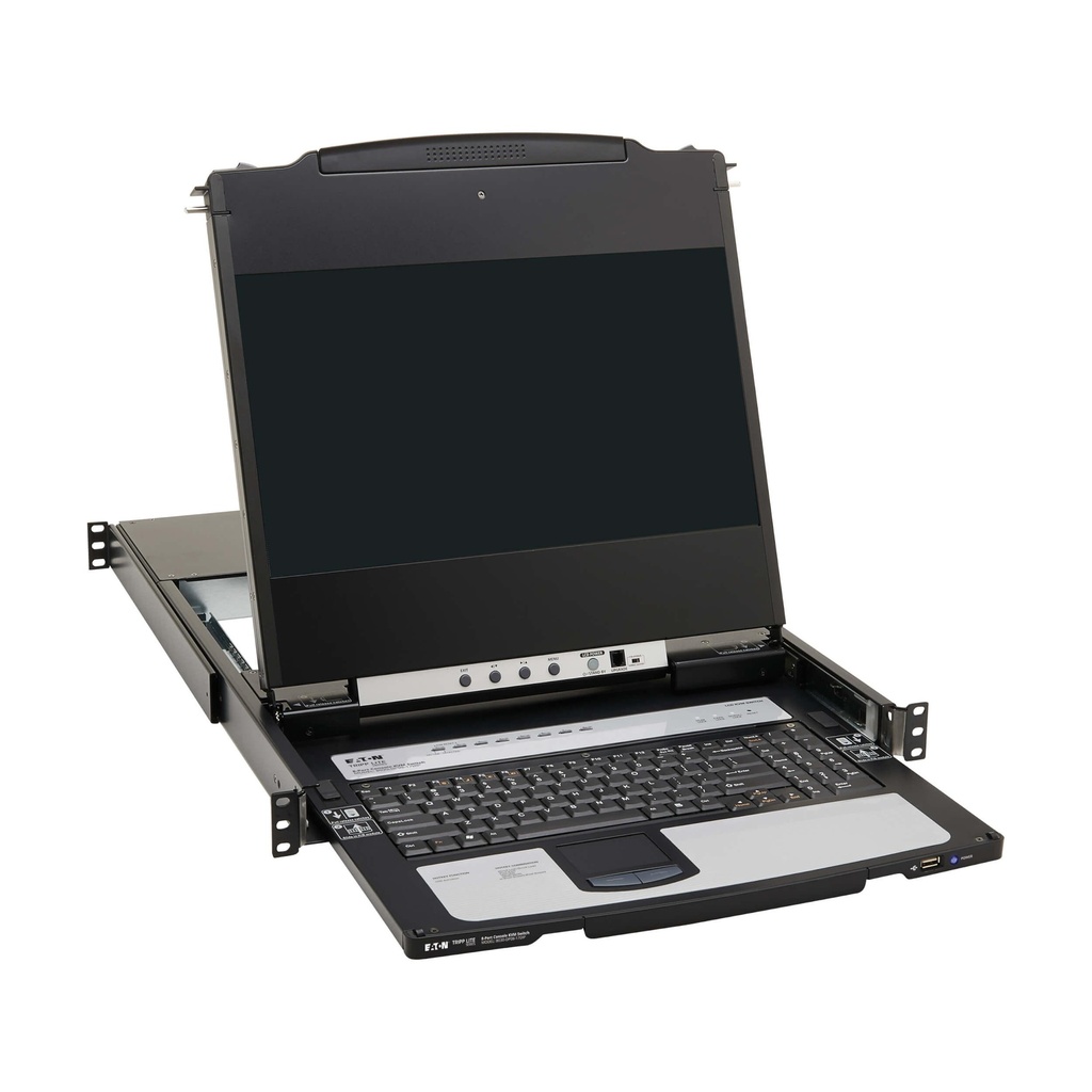 [B030-DP08-17DIP] 8-Port KVM Switch, 17 in. LCD, DisplayPort, IP Remote