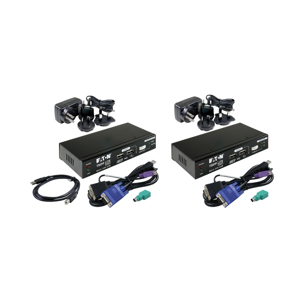 [B013-330-USB] KVM Extender with VGA and USB Connections, Up to 330 ft.