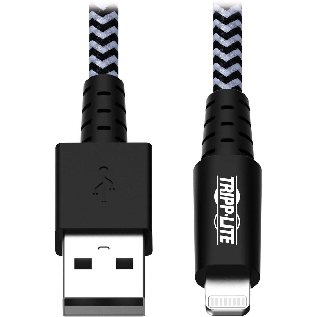 [M102-006-HD] Heavy-Duty USB-C to Lightning Sync/Charge Cable, MFi Certified - M/M, USB 2.0, 6 ft. (1.83 m)
