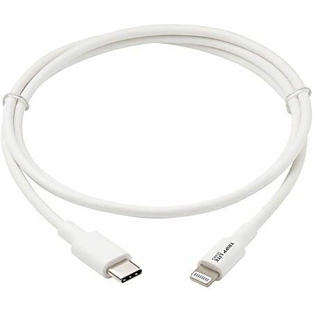 [M102-02M-BK] USB-C to Lightning Sync/Charge Cable (M/M), MFi Certified, Black, 2 m (6.6 ft.)