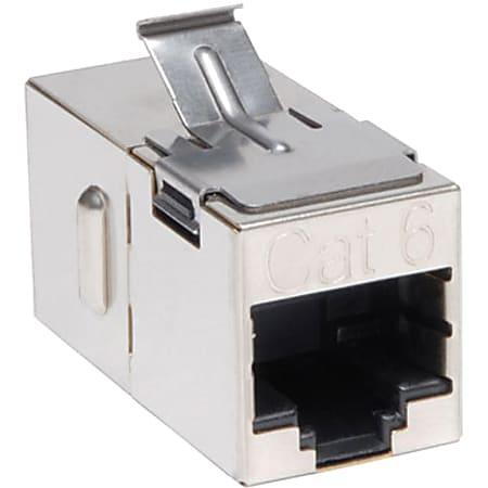 [N235-001] Cat6 Straight Through Modular In-line Snap-in Coupler (RJ45 F/F), TAA