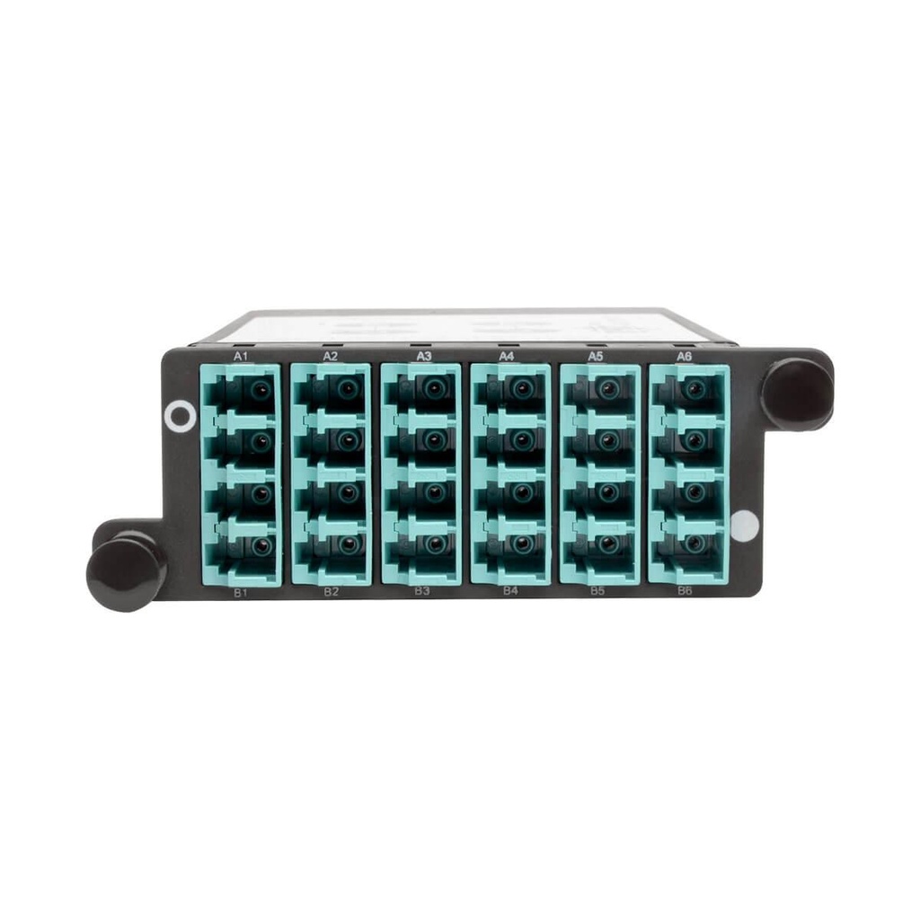 [N482-2M12-LC12] 40Gb to 10Gb Breakout Cassette - (x2) 12-Fiber OM4 MTP/MPO ( Male with Pins ) to (x12) LC