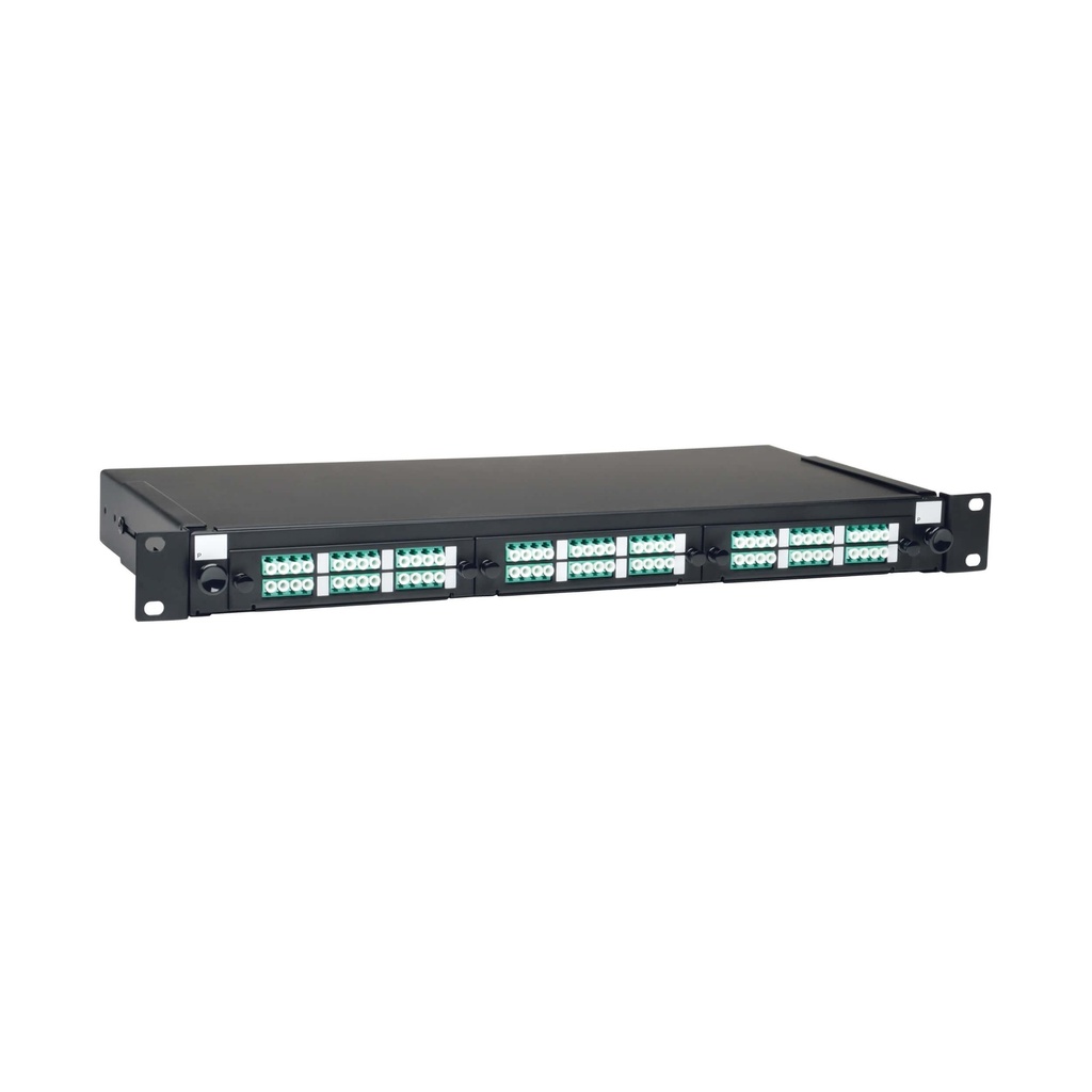[N492-036-LCLC-E] 36-Port Fiber Patch Panel Enclosure, 1U Rack-Mount (LC/LC)