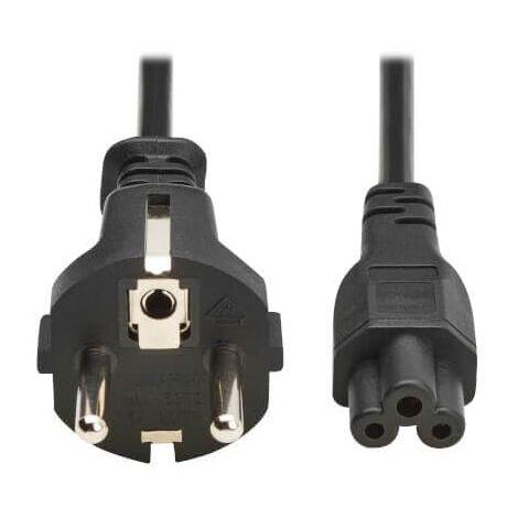 [P058-02M-EU] Power cable, Schuko to C5,2.5A, H05VV-F, 2M