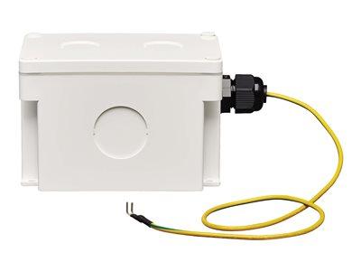 [B110-SP-CAT-OD2] Outdoor In-Line PoE Surge Protector - IP68 Rated, 1 Gbps, Cat5e/6, IEC Compliant, 110 Punch Down, TAA