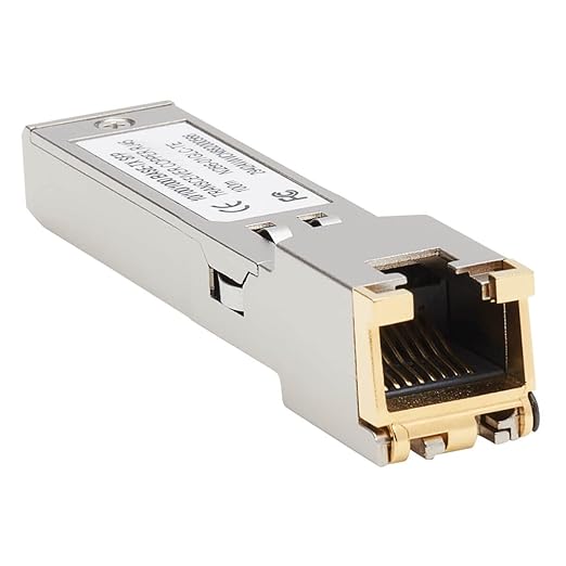 [N286-01GLC-TE] Tripp Lite series Cisco-Compatible GLC-TE SFP Transceiver - 10/100/1000Base-TX, Copper, RJ45, Cat6, 100 m