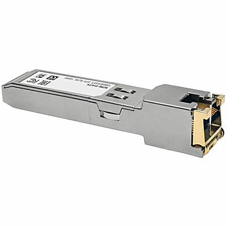 [N286-01GTX] Tripp Lite series Cisco-Compatible GLC-T SFP Mini Transceiver, 1000Base-TX Copper RJ45, Cat5e, Cat6, 100 m