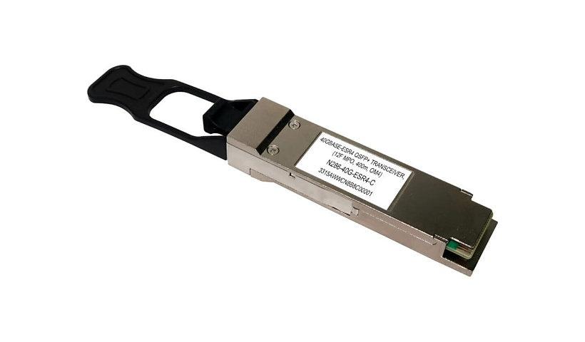 [N286-40GSR4-MTP] Tripp Lite series Cisco-Compatible QSFP-40G-SR4 QSFP+ Transceiver - 40GBase-SR4, Multimode MTP/MPO, 850 nm, 150 m
