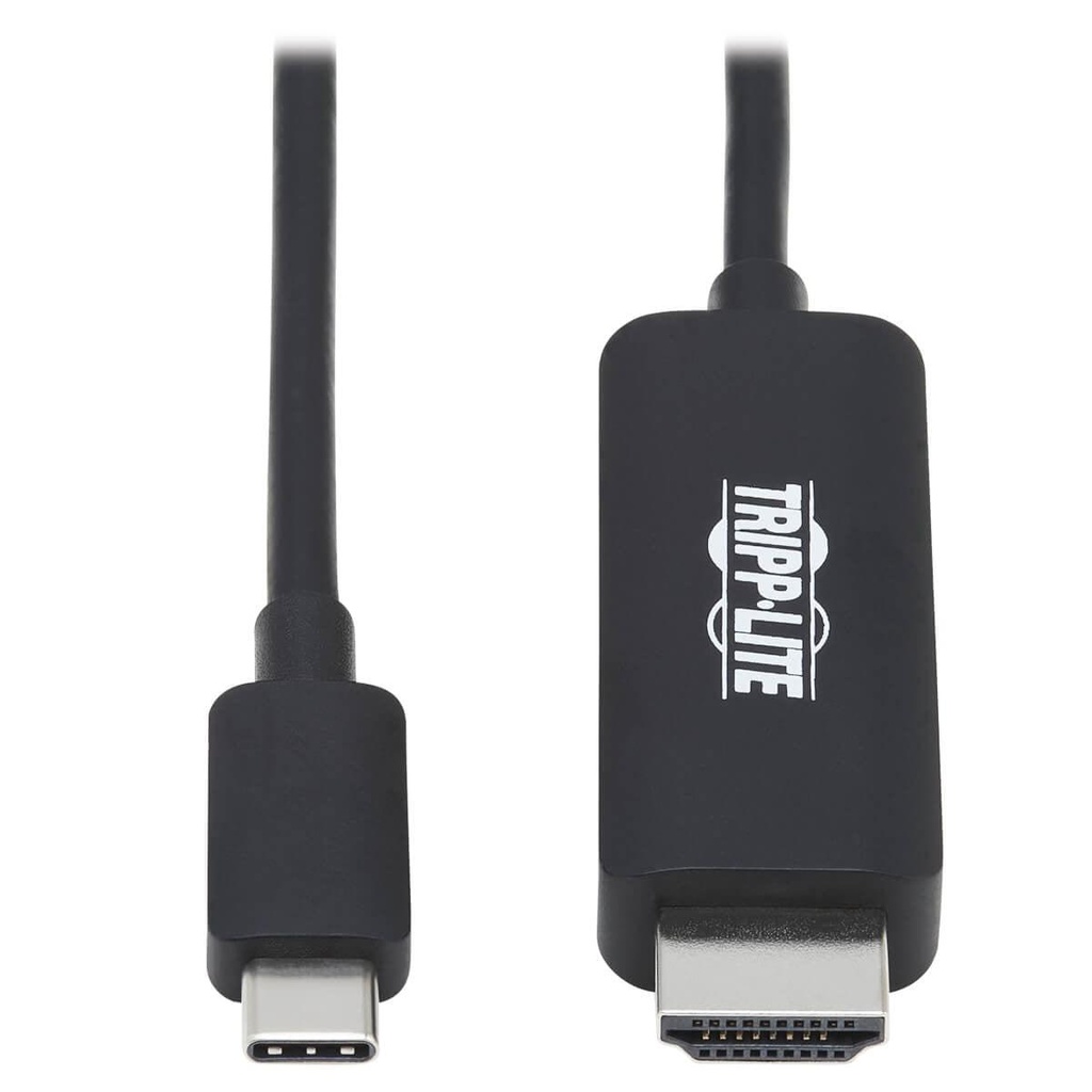[U444-003-H] USB-C to HDMI Active Adapter Cable (M/M), 4K, Black, 3 ft. (0.9 m)
