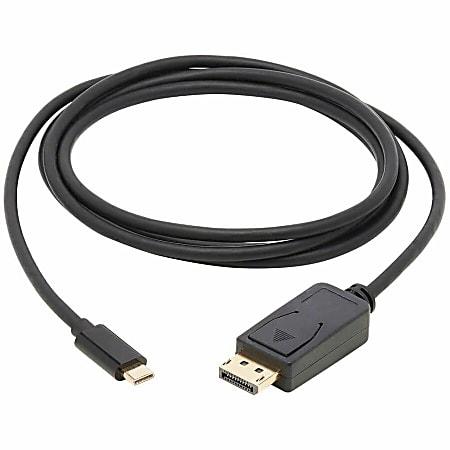 [U444-006-DP-BD] USB-C to DisplayPort Bi-Directional Active Adapter Cable (M/M), 4K 60 Hz, HDR, Locking DP Connector, 6 ft. (1.8 m)