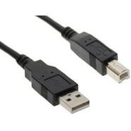 [U322-003-BK] USB 3.0 SuperSpeed Device Cable (AB M/M) Black, 3 ft. (0.91 m)