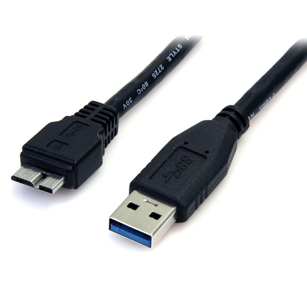[U326-003-BK] USB 3.0 SuperSpeed Device Cable (A to Micro-B M/M) Black, 3 ft. (0.91 m)