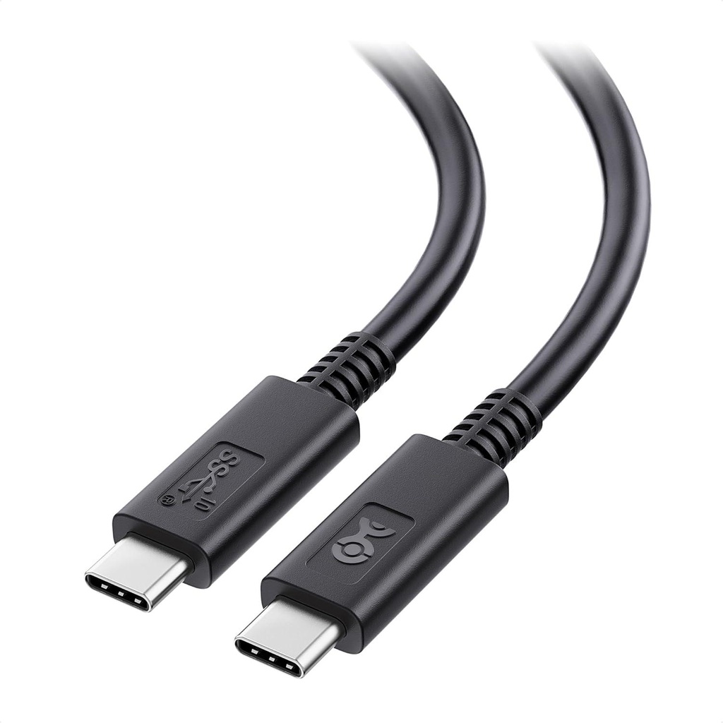 [U420-C03-G2-5A] USB-C Cable (M/M) - USB 3.1, Gen 2 (10 Gbps), 5A Rating, USB-IF Certified, Thunderbolt 3 Compatible, 3 ft. (0.91 m)