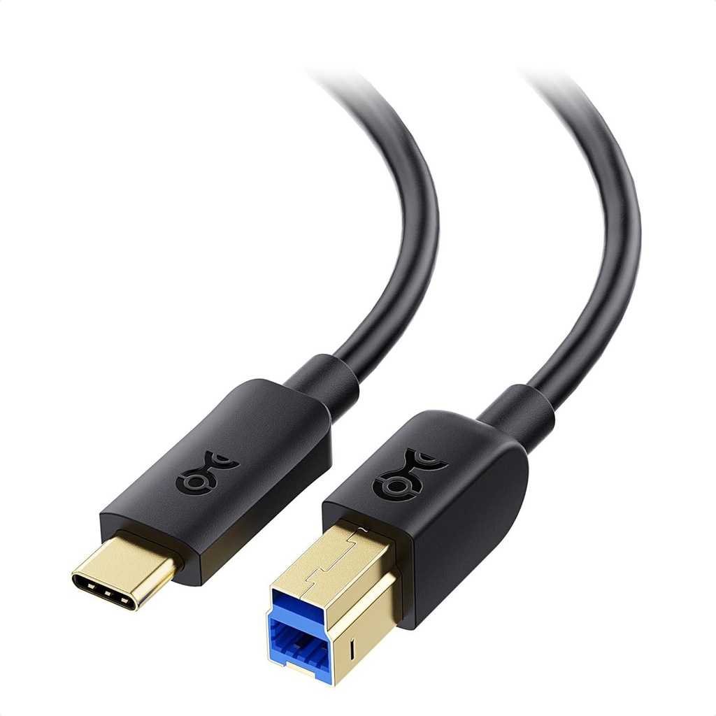 [U428-003-CRA] USB-C to USB-A Cable (M/M), Right-Angle C, USB 3.1 Gen 1 (5 Gbps), Thunderbolt 3 Compatible, 3 ft. (0.91 m)