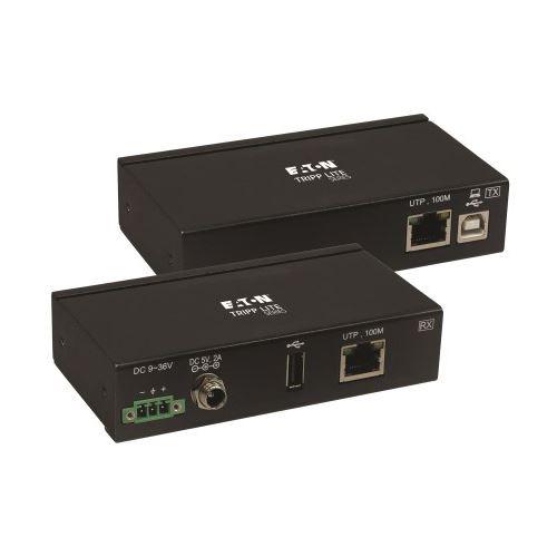 [B203-101-IND] 1-Port Industrial USB over Cat6 Extender, ESD Protection, PoC - USB 2.0, Mountable, 150 ft. (45.72 m), TAA