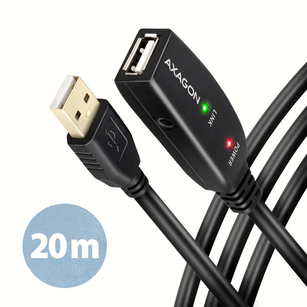 [U026-10M] USB 2.0 Active Extension Repeater Cable (A M/F), 10M (32.8 ft.)