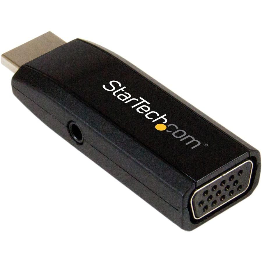[P131-000-A] Compact HDMI to VGA Adapter Video Converter with Audio (M/F)