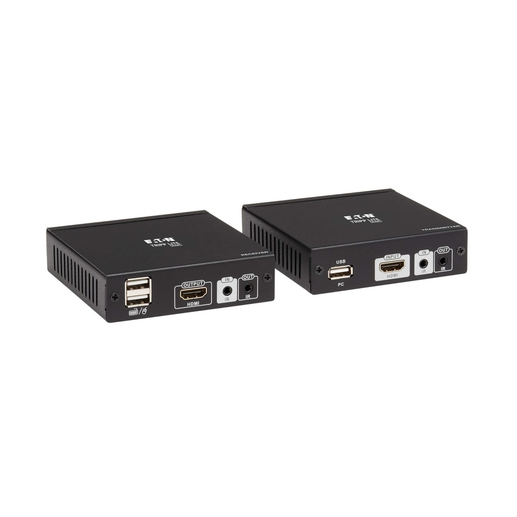[B013-HU-4K] HDMI HDBaseT KVM Console Extender over Cat6 - 2 USB Ports, IR, 4K 30 Hz (130 ft.), 1080p (230 ft.)