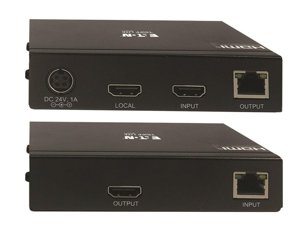 [B127M-004-H] 1x4 HDMI over Cat6 Splitter for Medical Applications, 4K 60 Hz, HDR, 4:4:4, PoC, 230 ft. (70 m), TAA