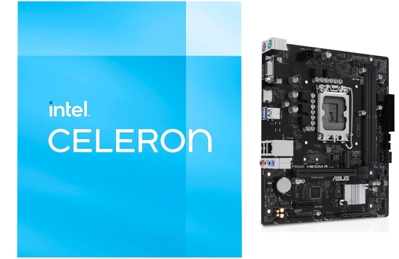 [G6900-H610M-R] Alder Lake Celeron G6900 with H610M-R