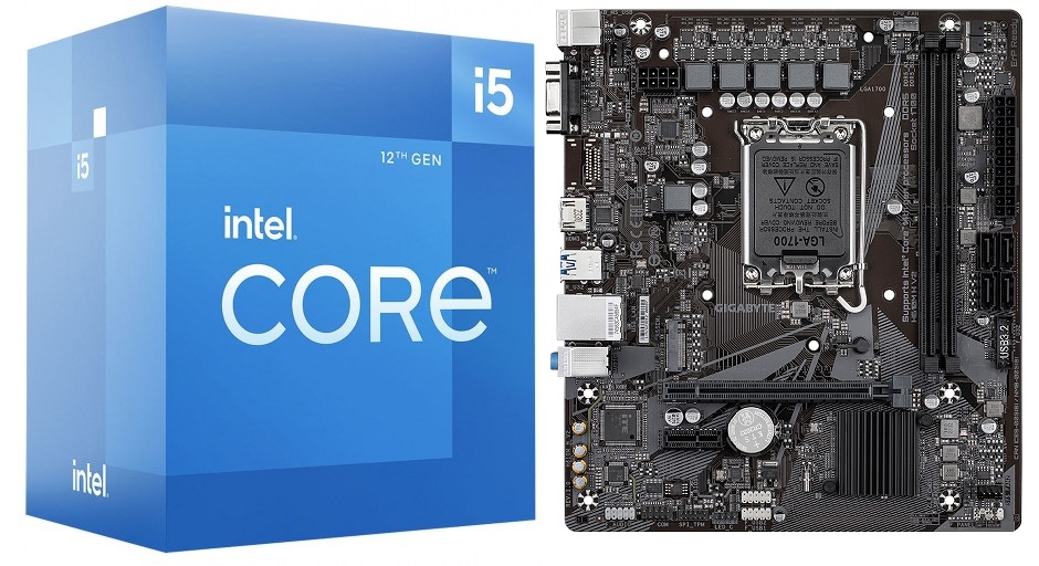 [CI5-12400-H610M-H] Alder Lake Core i5-12400 with H610M-H
