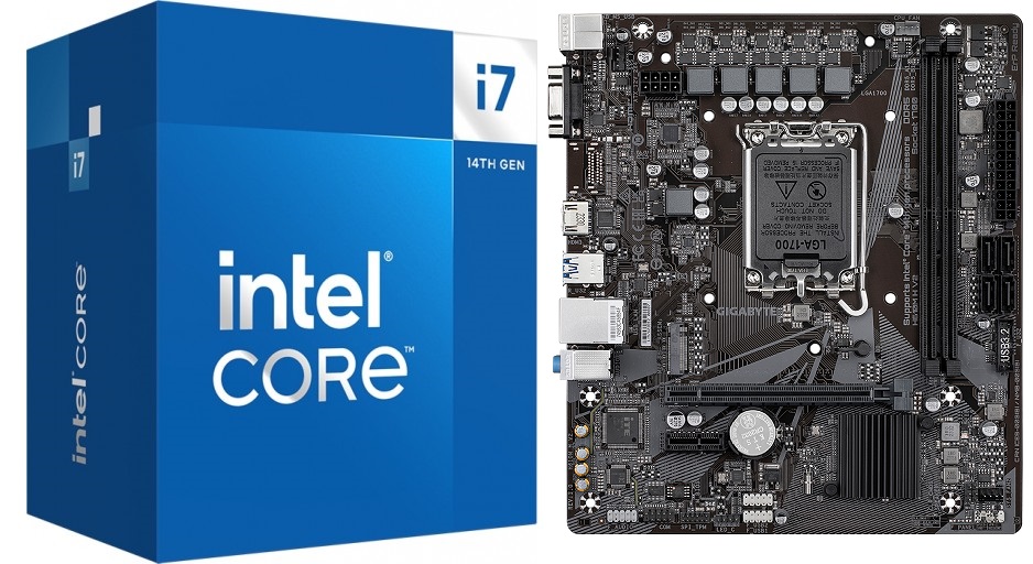 Raptor Lake Core i7-14700 with H610M-H