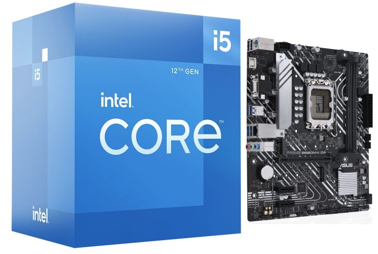 [CI5-12400-B660M-K] Alder Lake Core i5-12400 with B660M-K