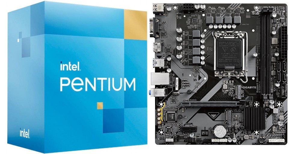 [G7400-B760M-H] Alder Lake Pentium G7400 with B760M-H