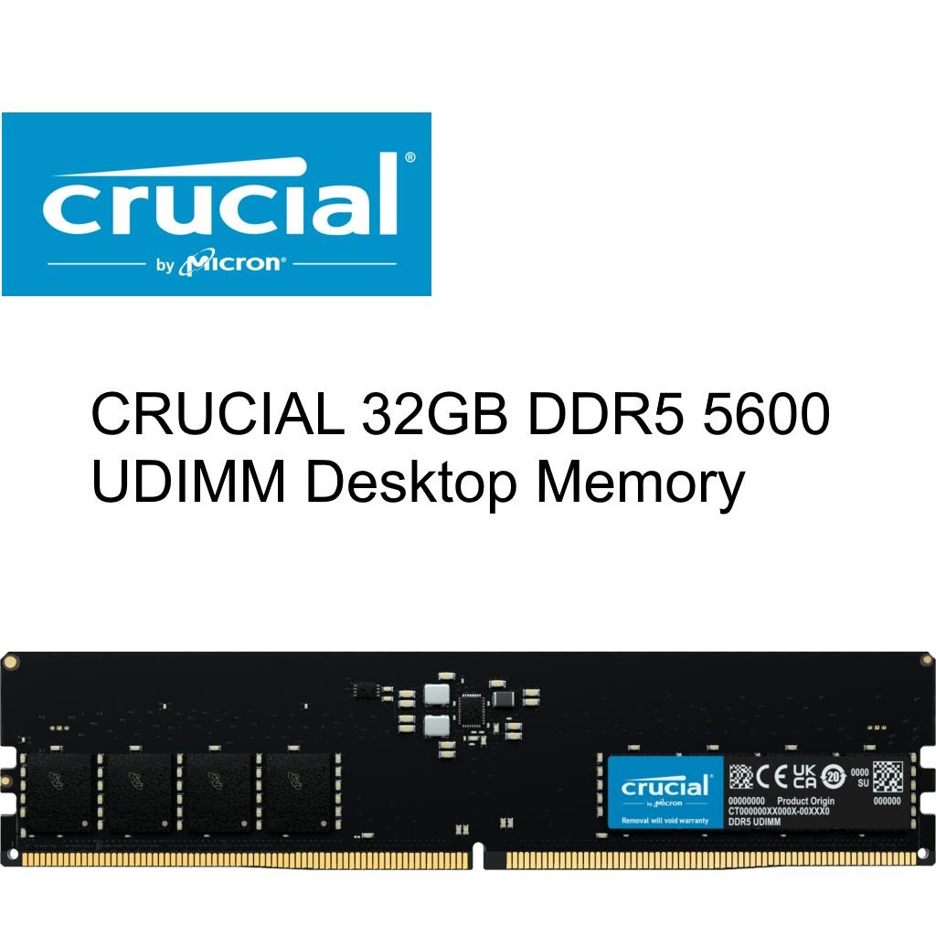 [DDR5-5600-32G] 32GB DDR5-5600 UDIMM