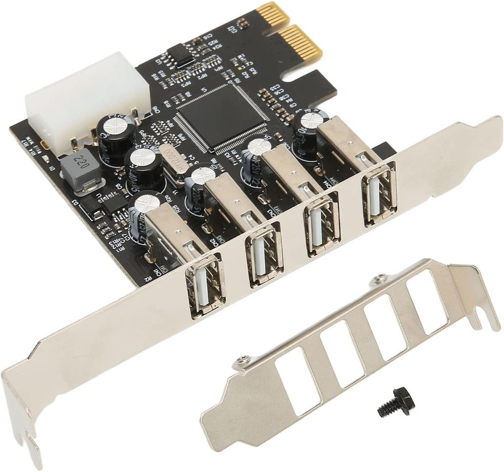 [BW0204014] PCI 4 Port USB2.0 + 1 Port Internal USB 2.0 Card